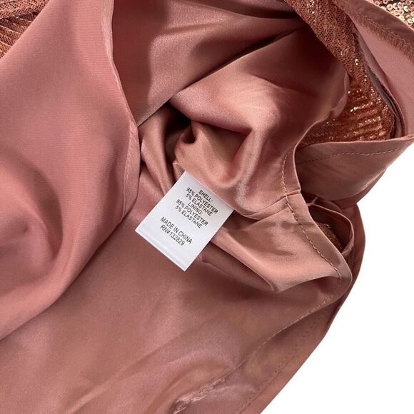 MAJORELLE Maizie Midi Dress in Rose Gold - Picture 8 of 11